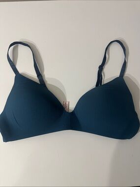 Victoria’s Secret Classic Teal Seamless Women's Bra- Sz 34B